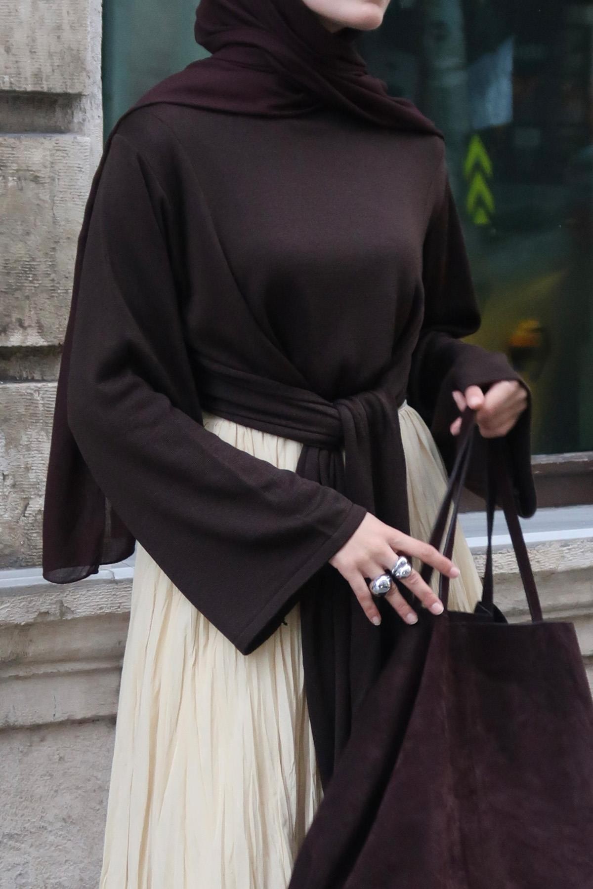 Yulia Triko Kazak Acı Kahve