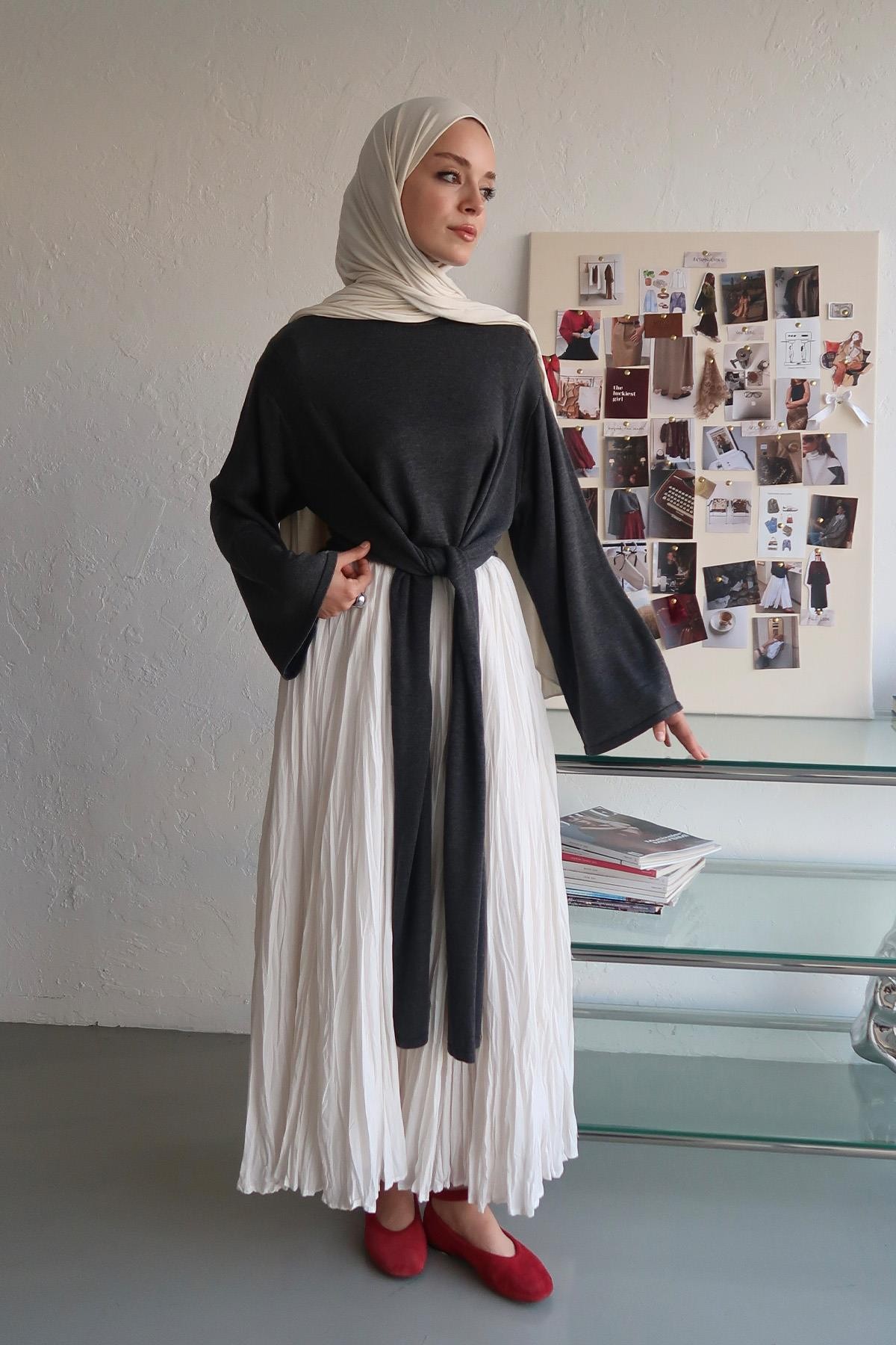 Yulia Triko Kazak Antrasit