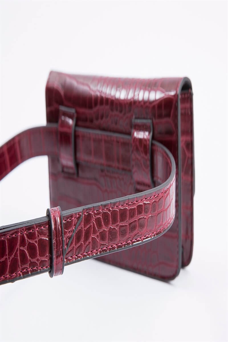 Bordo Çanta