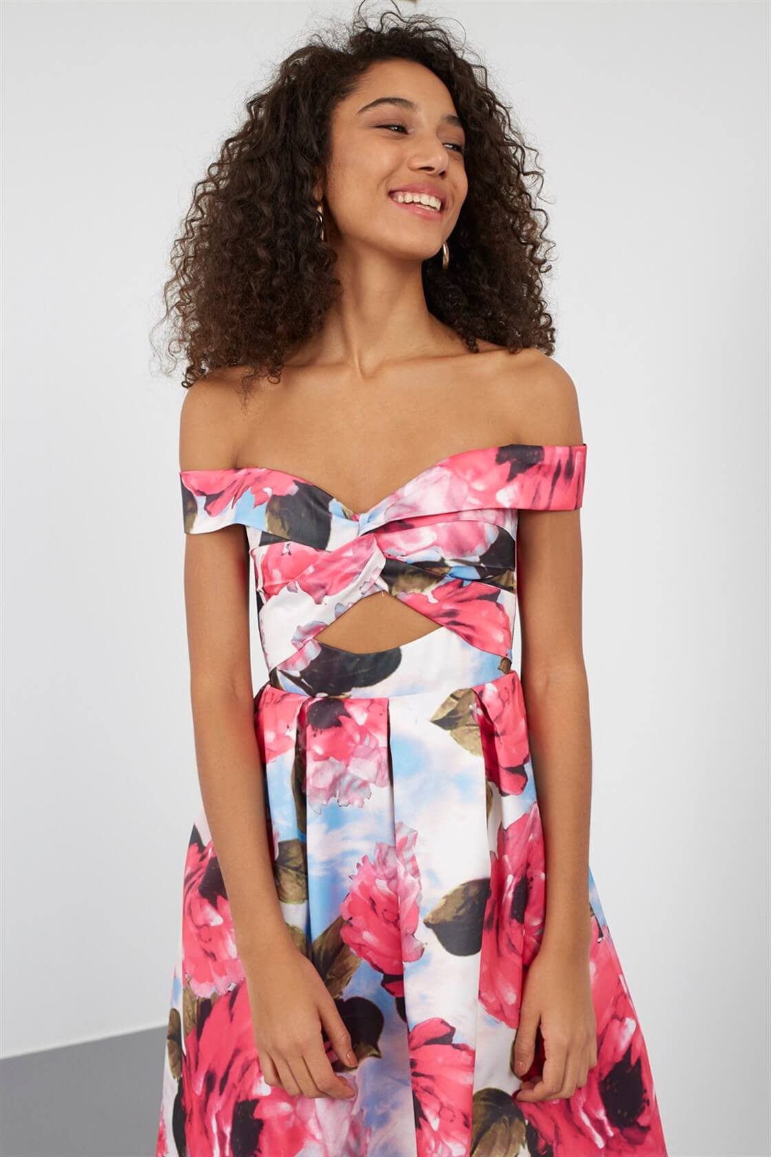 Fuşya ElbiseST040S404781