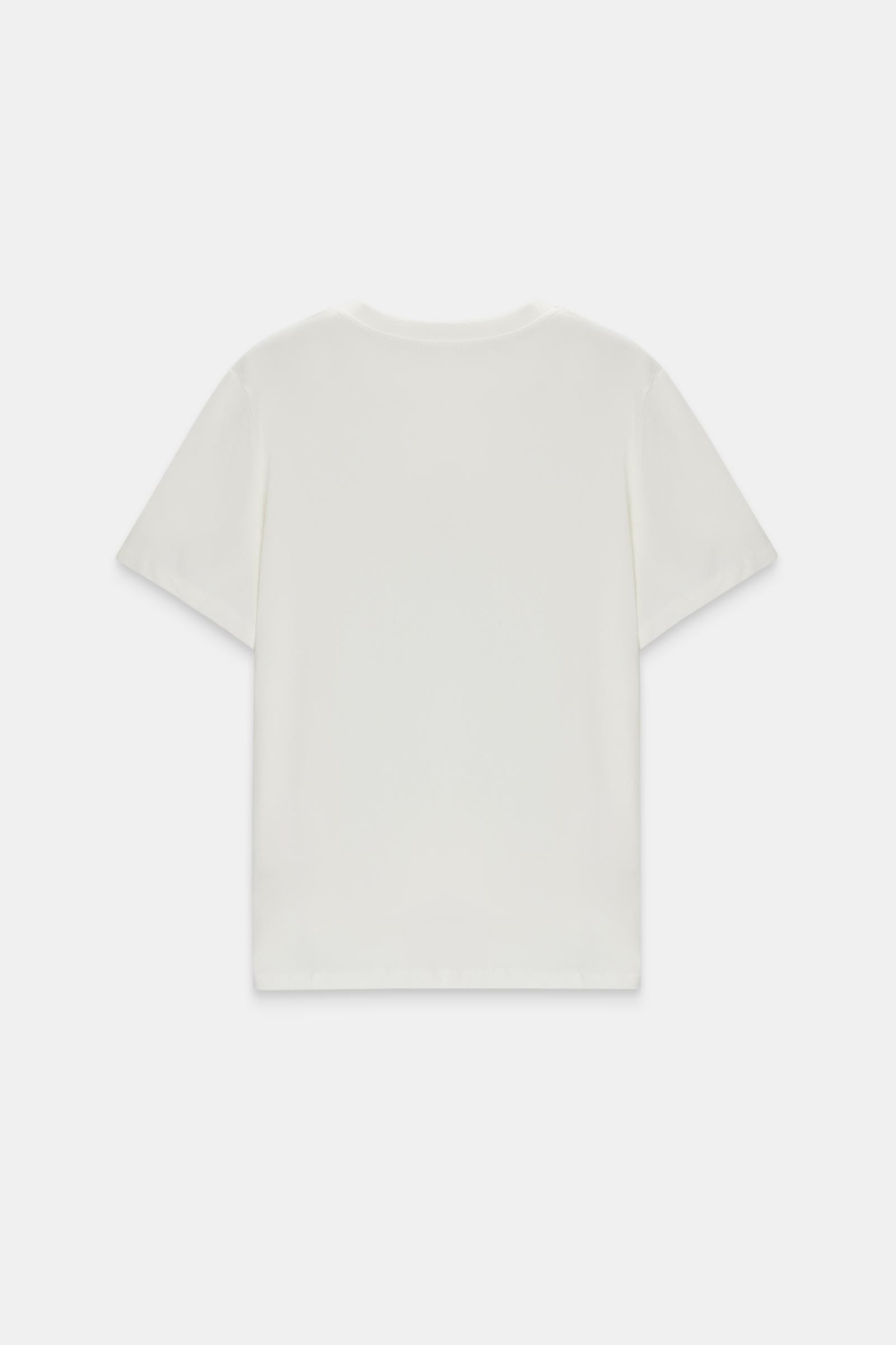 Ekru 2YB4CTS0431 T-SHIRT Kadın T-Shirt modelleri