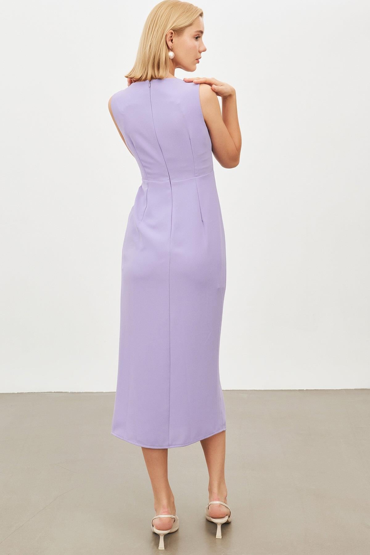 Lila 1YD2CEL2097 ELBİSE Kadın Günlük Elbise modelleri