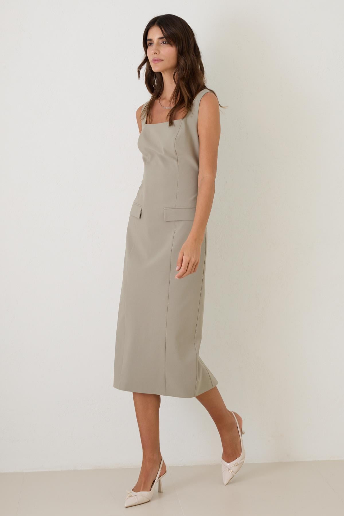 Olive 1YB3WCEL2893 ELBİSE Kadın Kategorisiz modelleri