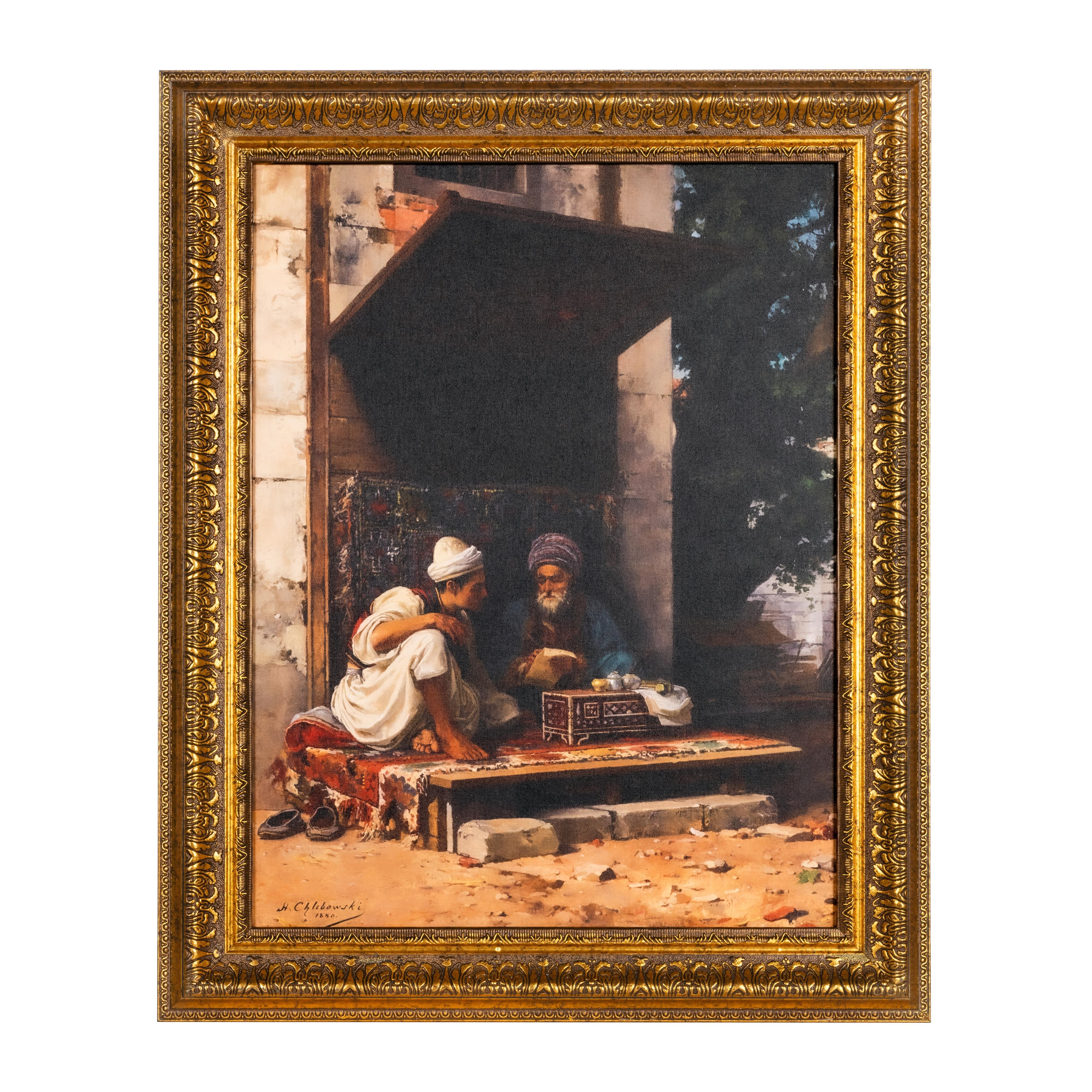 Stanislaus von Chlebowski, İstanbul'da Bir Devlet Yazarı Orta Boy Tablo