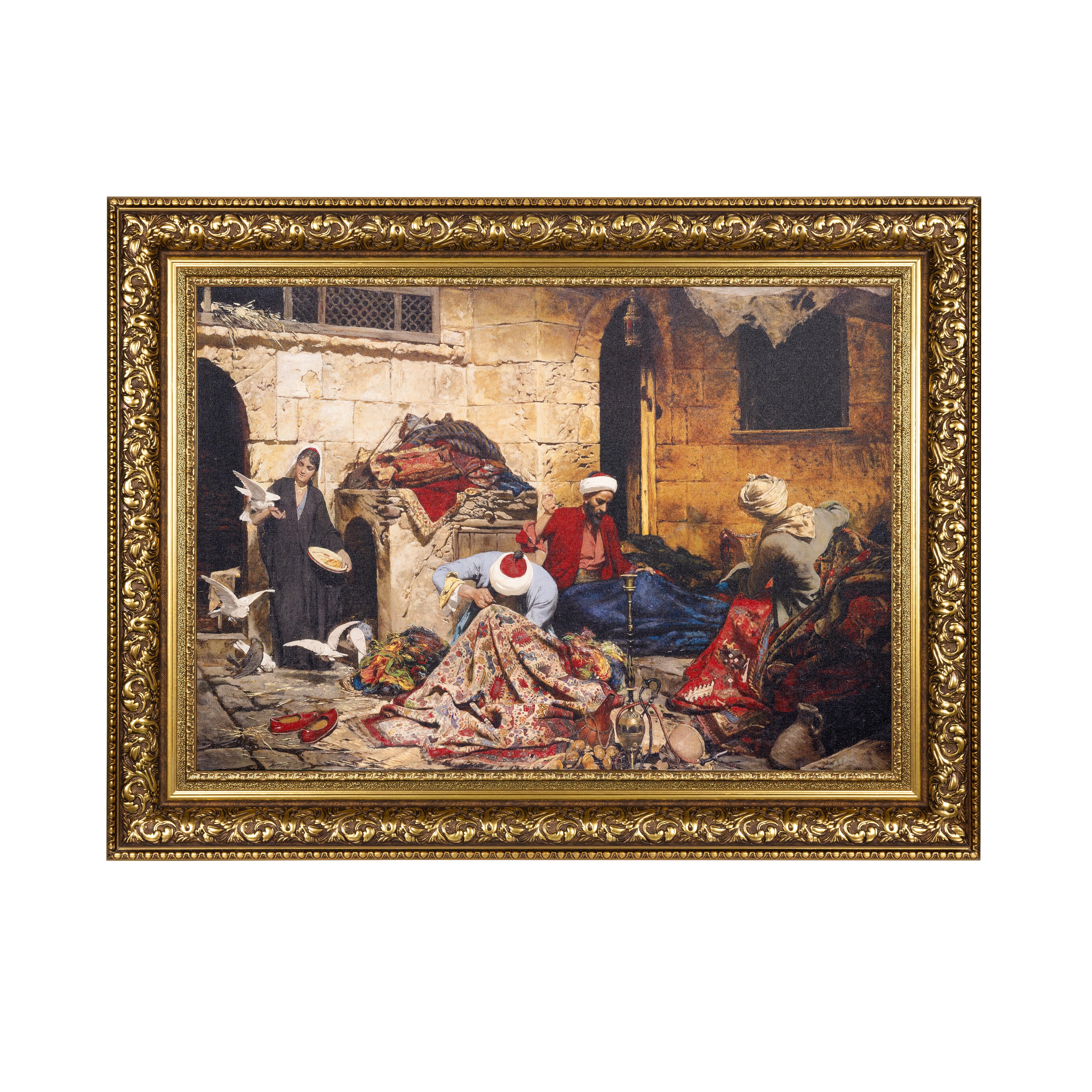 Rudolf Swoboda, Halı Tamircileri Büyük Boy Tablo