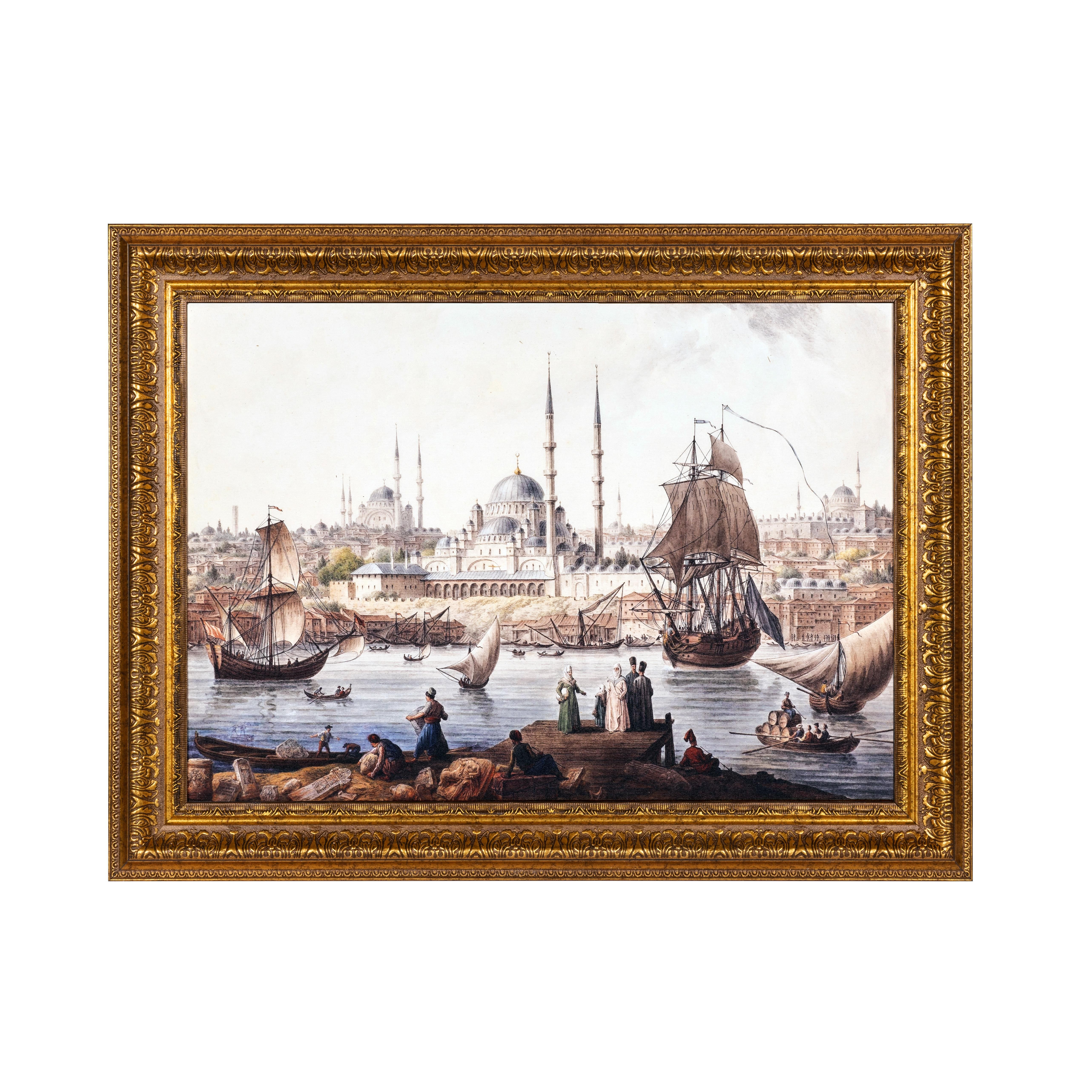 Jean-Baptiste Hilair, Yeni Camii ve İstanbul Limanı Tablo