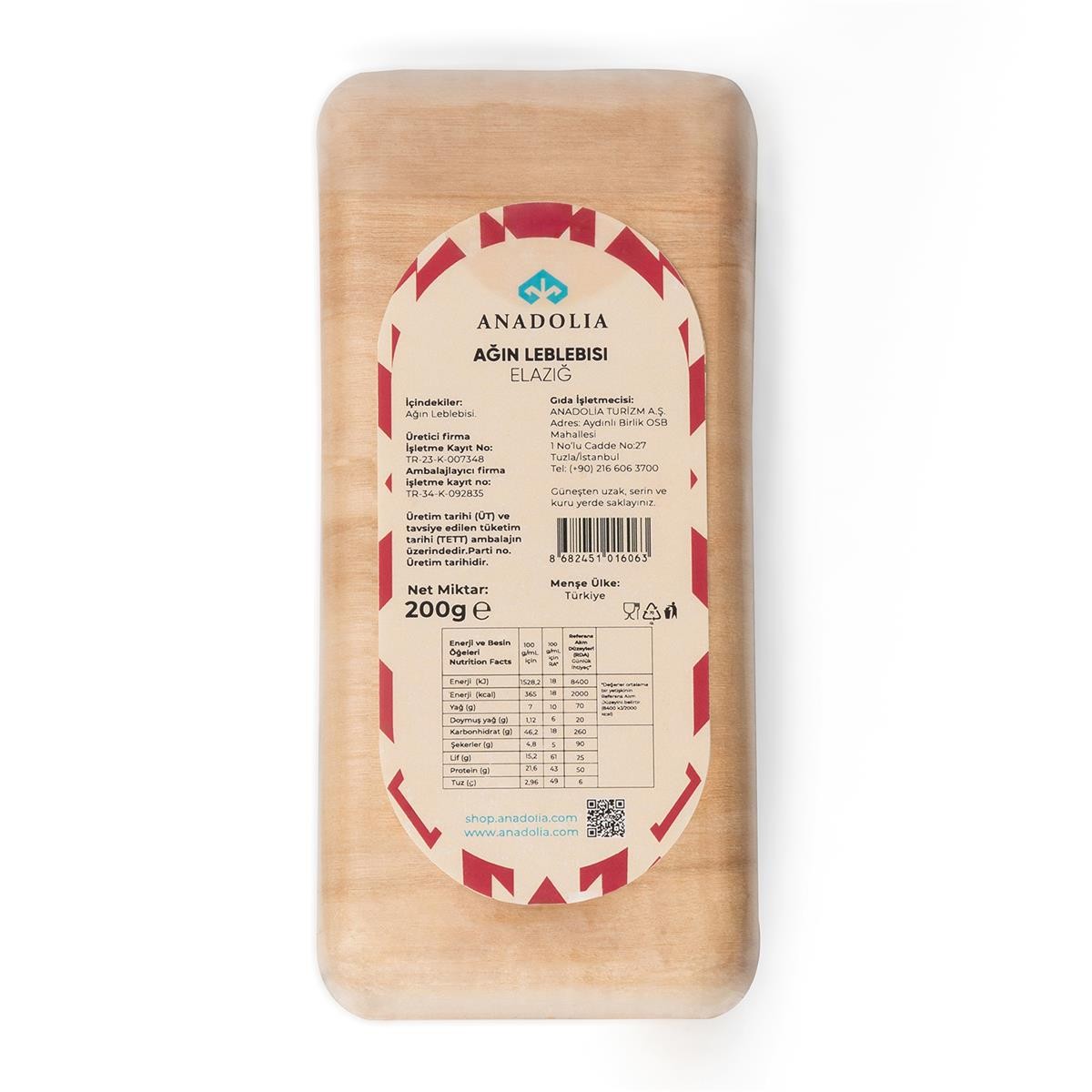 Ağın Leblebisi Elazığ 200 gr
