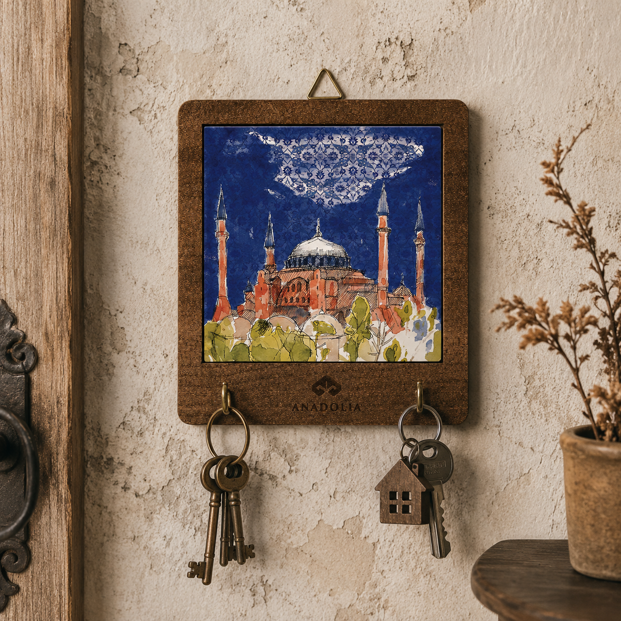 Ayasofya Camii Seramik Dekoratif Askılık