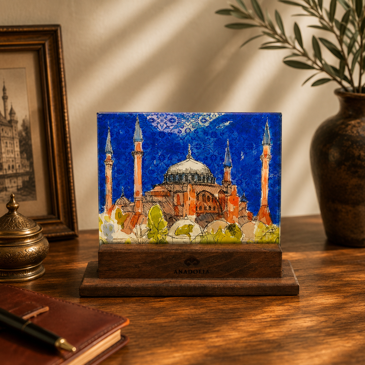 Ayasofya Camii Küçük Boy Dekoratif Cam Obje