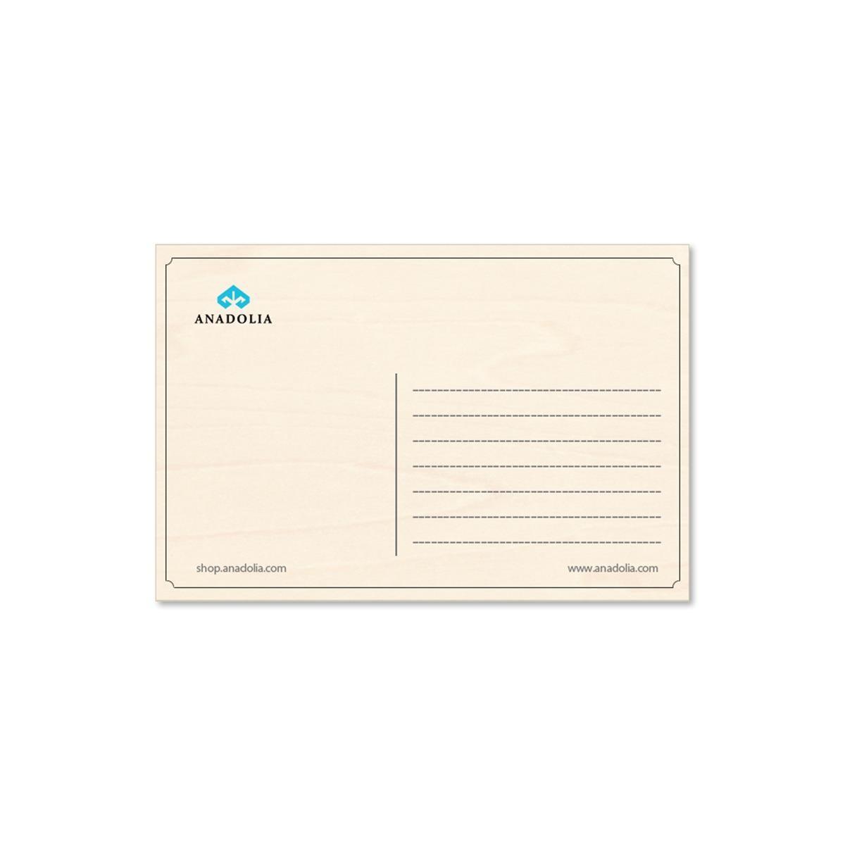 Aziz Nikolas Ahşap Kartpostal