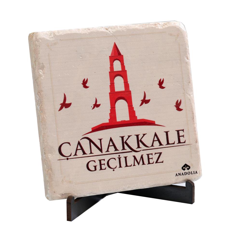 Çanakkale Geçilmez Kuşlar Traverten Pano