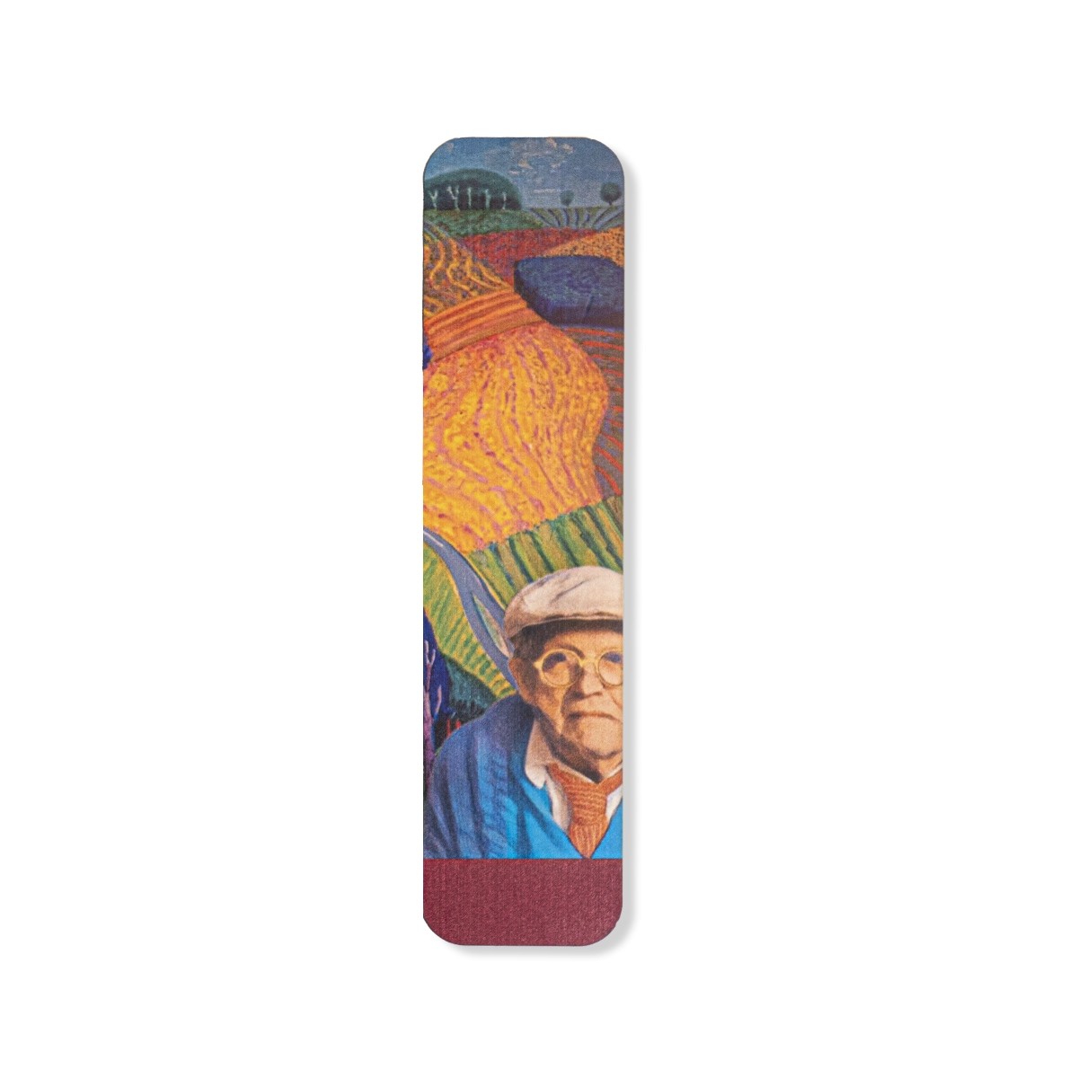 David Hockney Karton Kitap Ayracı