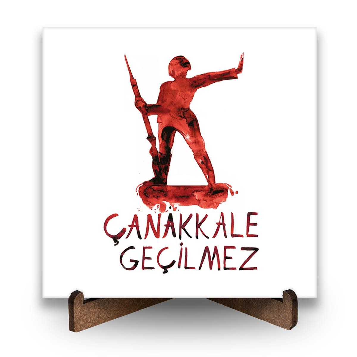 Dur Yolcu Seramik Pano