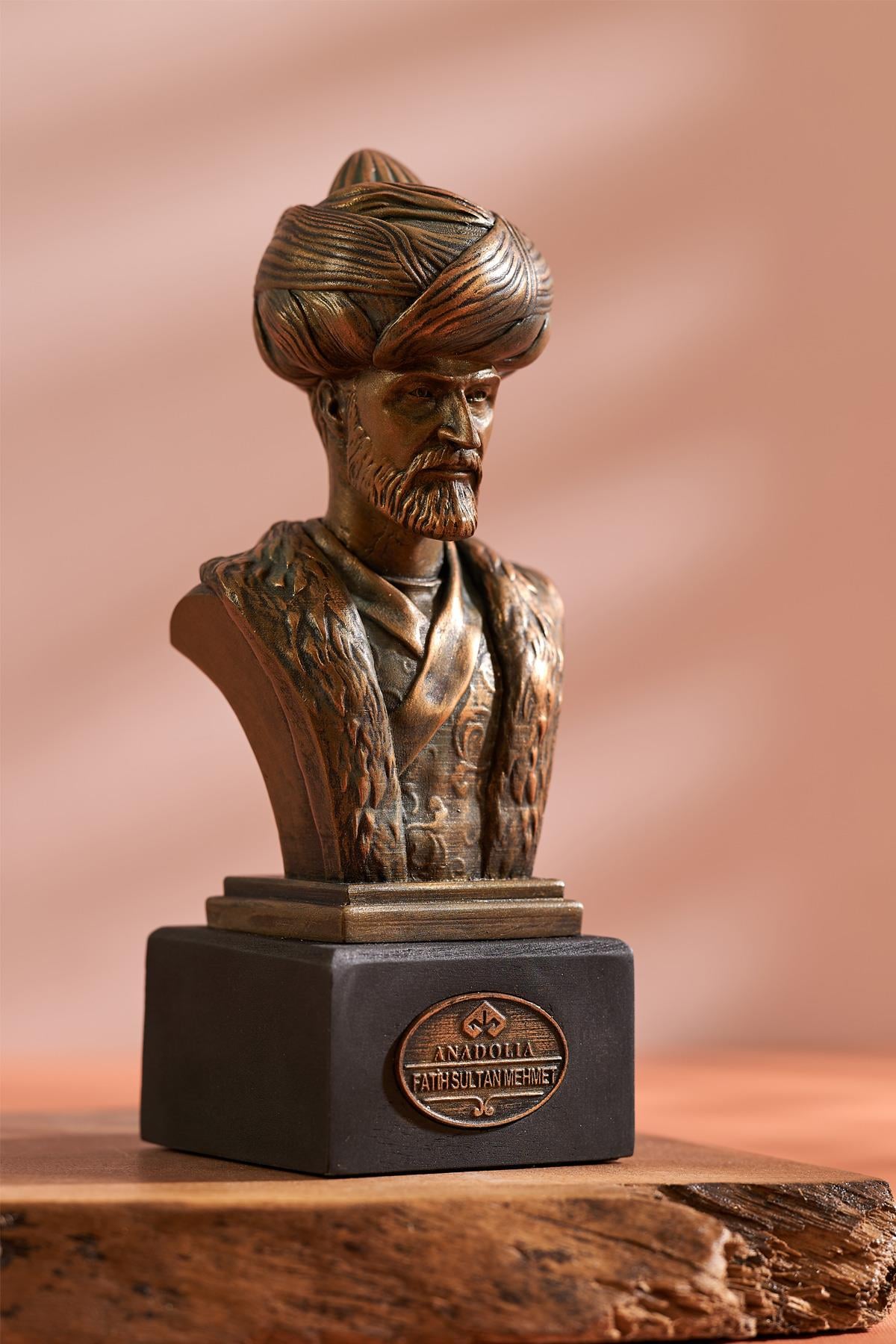 Fatih Sultan Mehmet Mermerit Büst Heykel