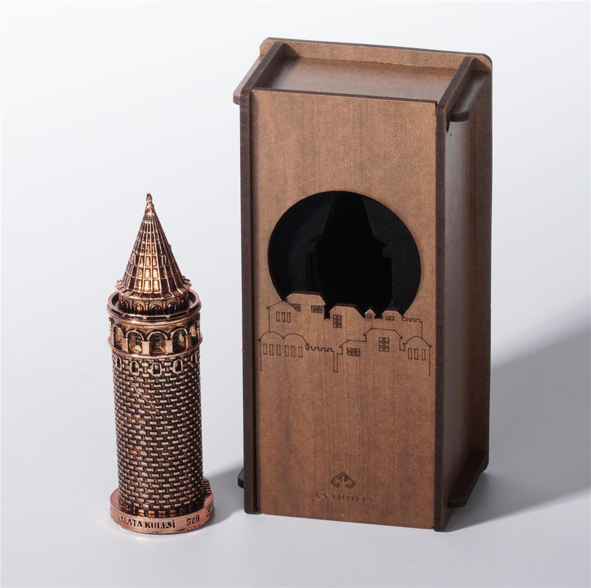 Galata Kulesi Bronz Kaplama Heykel