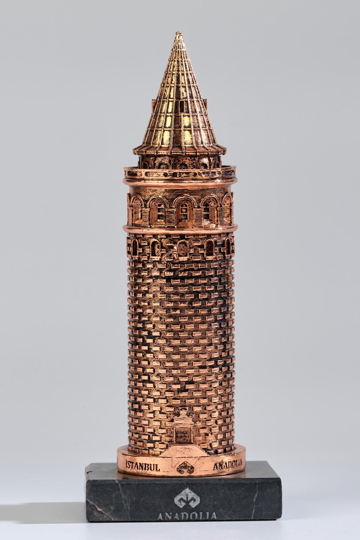 Galata Kulesi Heykeli Bronz Kaplama