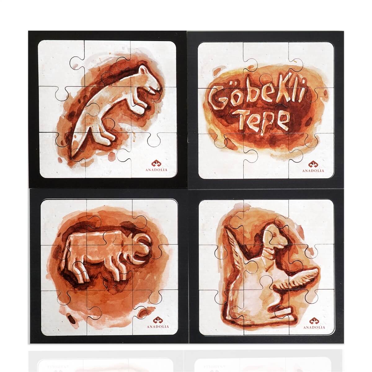 Göbeklitepe 36 Parça 4'lü Set Puzzle