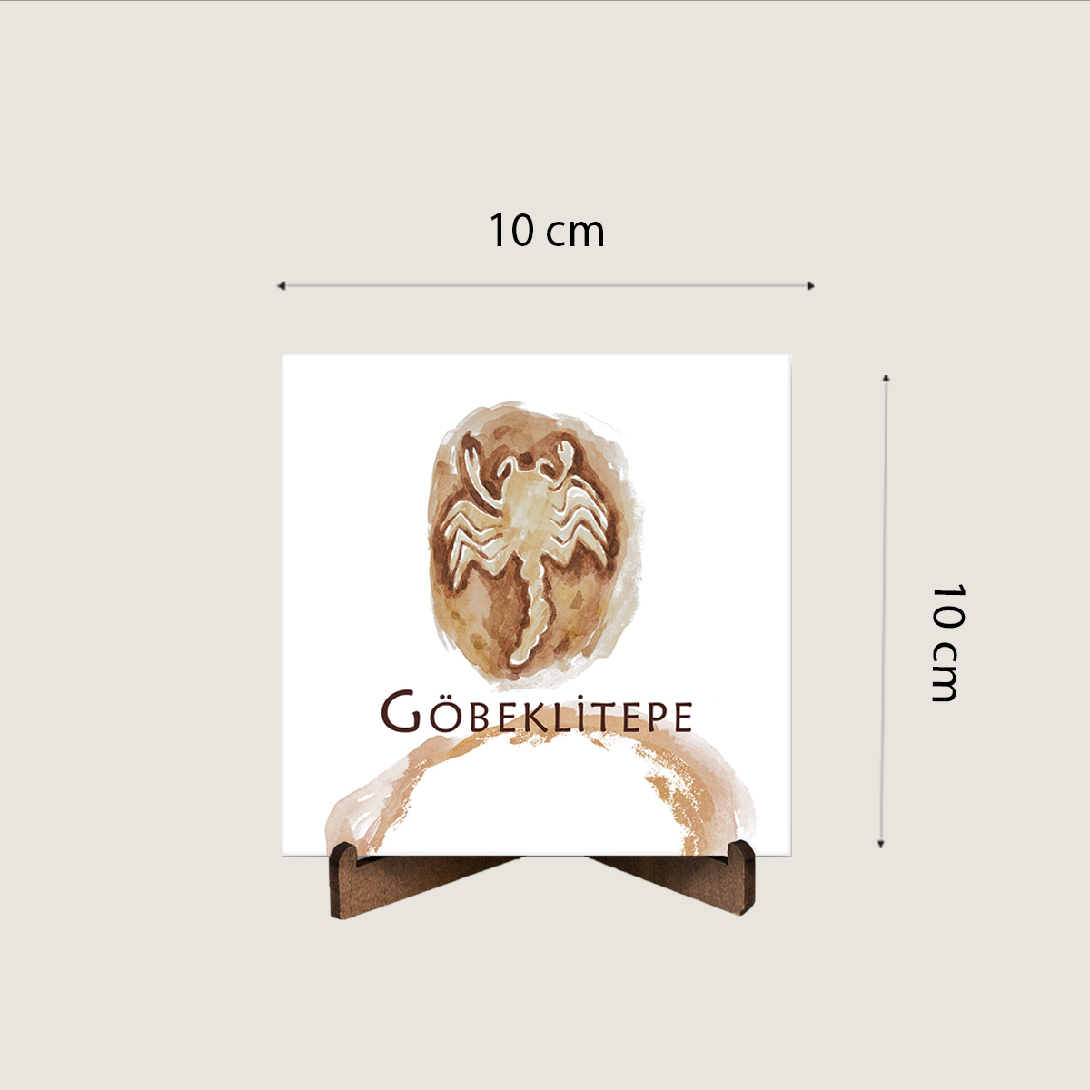 Göbeklitepe Serisi Akrep Seramik Pano