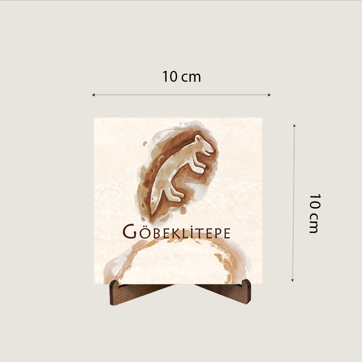 Göbeklitepe Serisi Tilki Traverten Pano