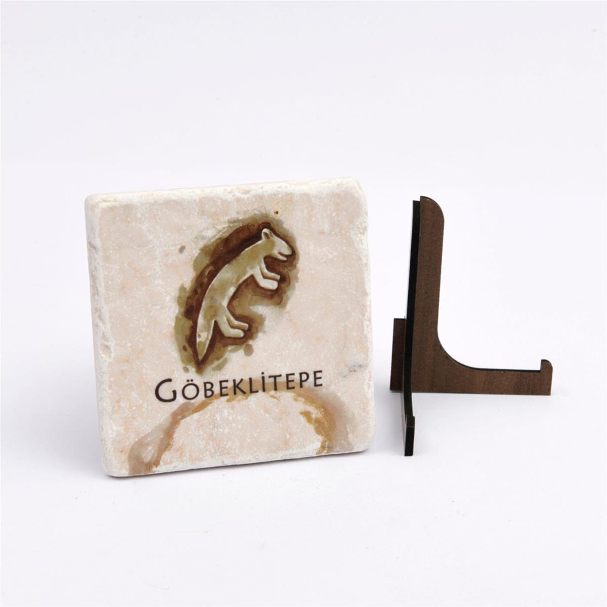 Göbeklitepe Serisi Tilki Traverten Pano