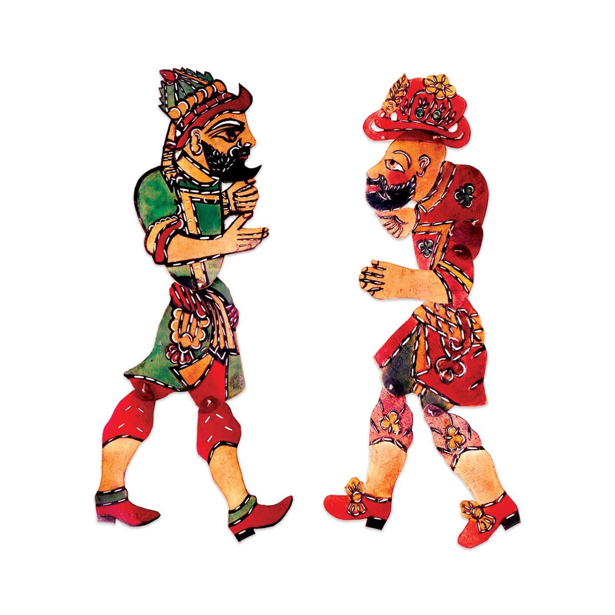 Hacivat Karagöz Dekoratif Duvar Süsü