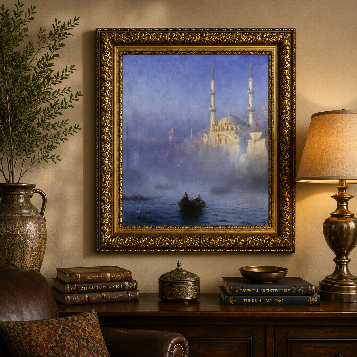 Ivan Aivazovsky Constantinople Tablo