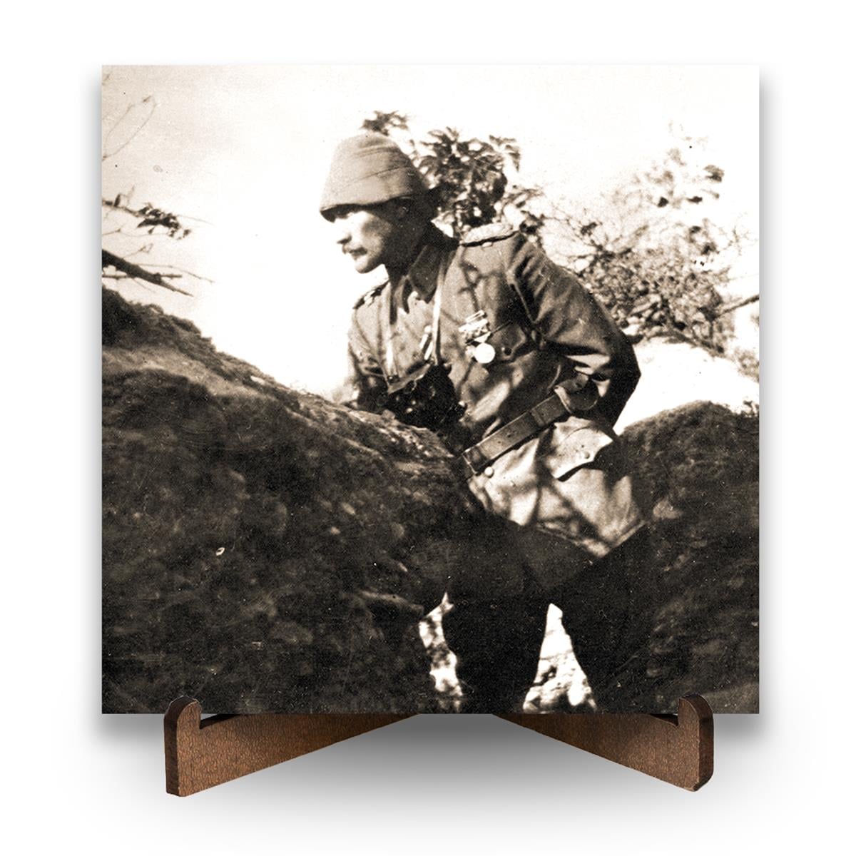 Mustafa Kemal Siperde Seramik Pano