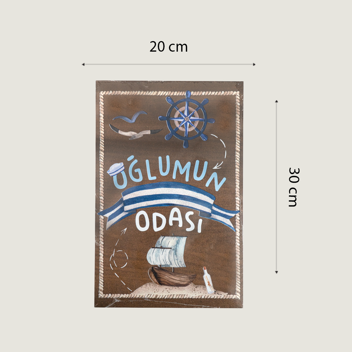 Oğlumun Odası Dekoratif Duvar Süsü