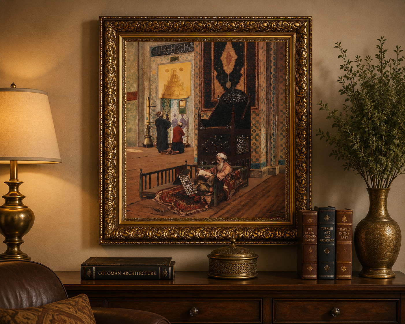 Rudolf Ernst, Rüstem Paşa Cami Tablo