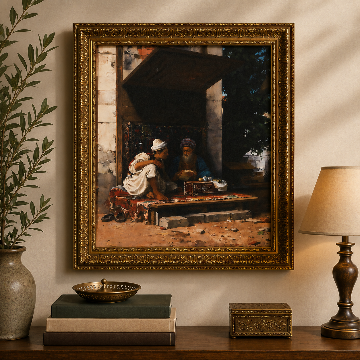 Stanislaus von Chlebowski İstanbul'da Bir Devlet Yazarı Tablo