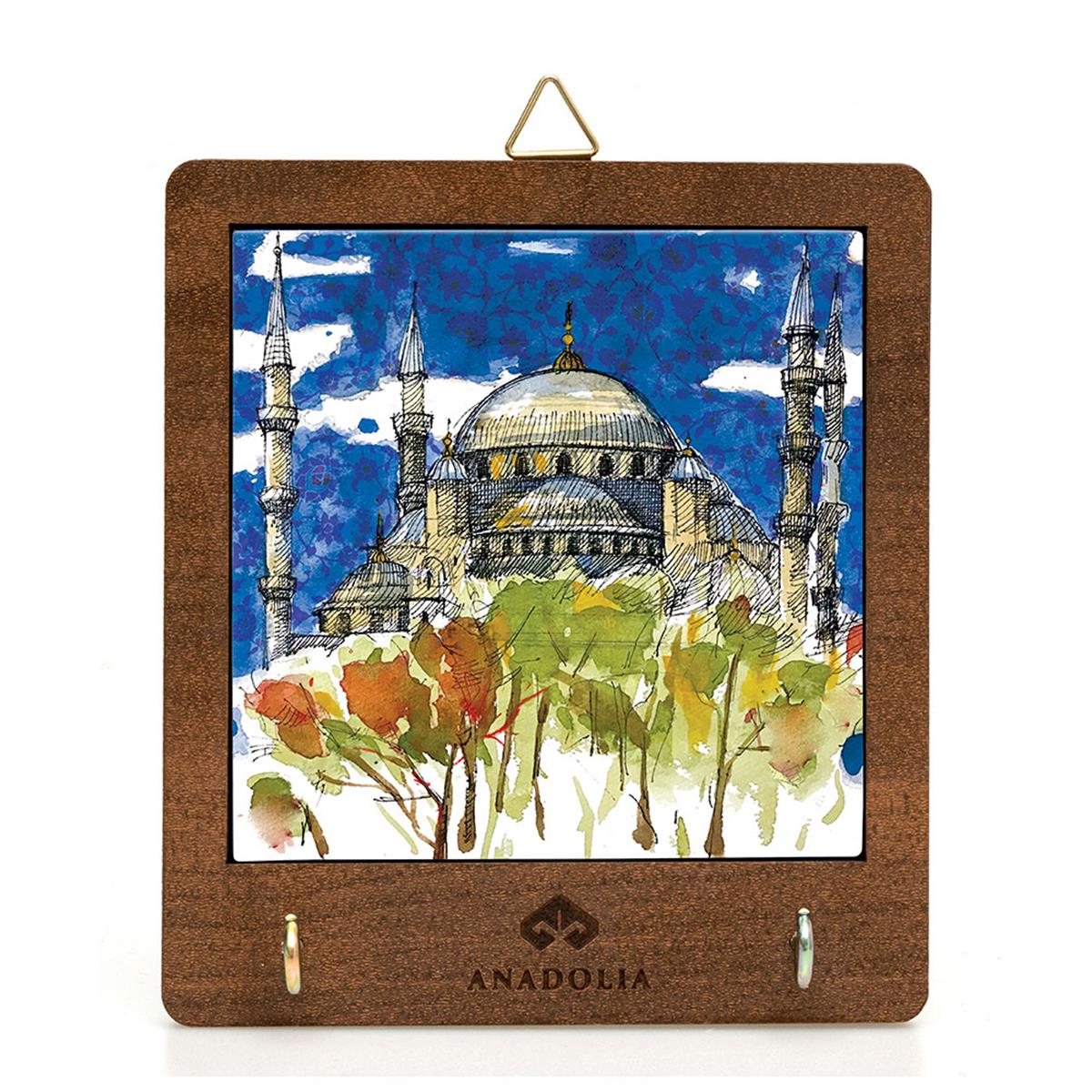 Sultanahmet Camii Seramik Dekoratif Askılık