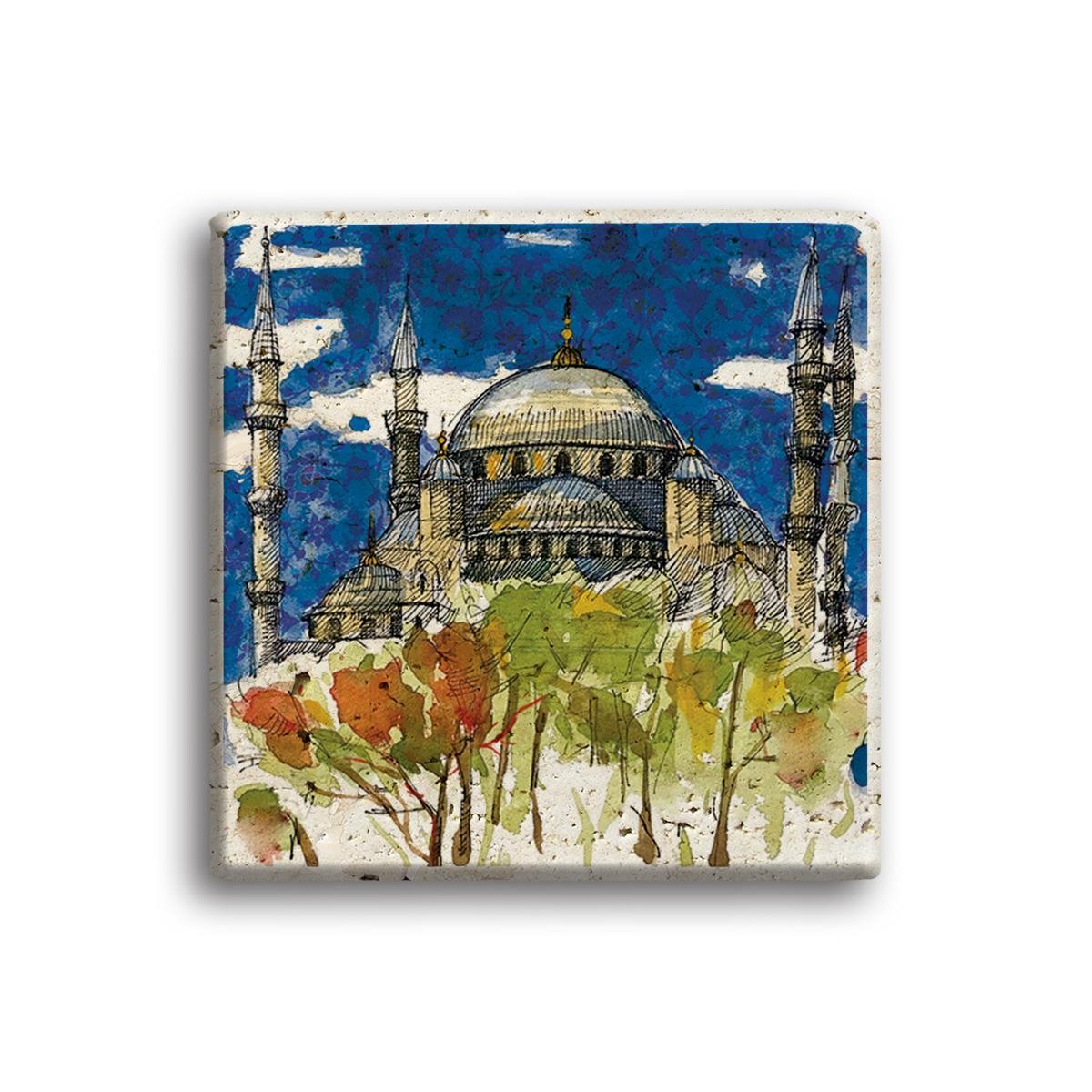 Sultanahmet Camii Traverten Magnet