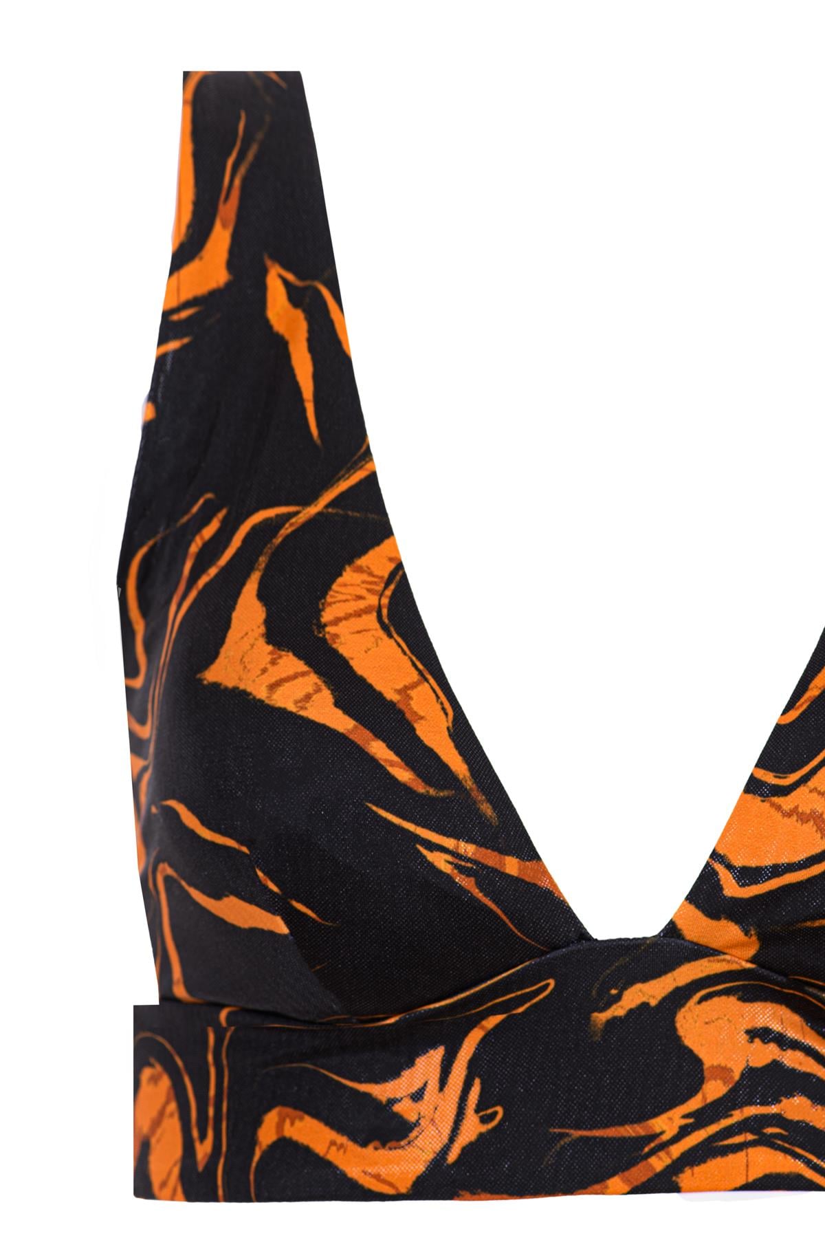Amber Deep V Top