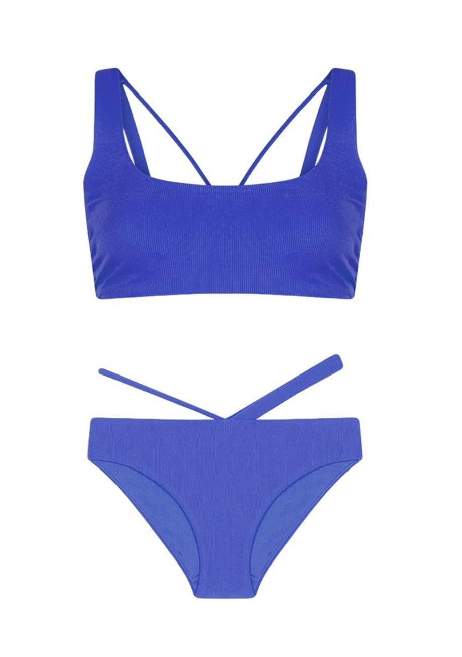 Bright Side Bikini Altı Saks