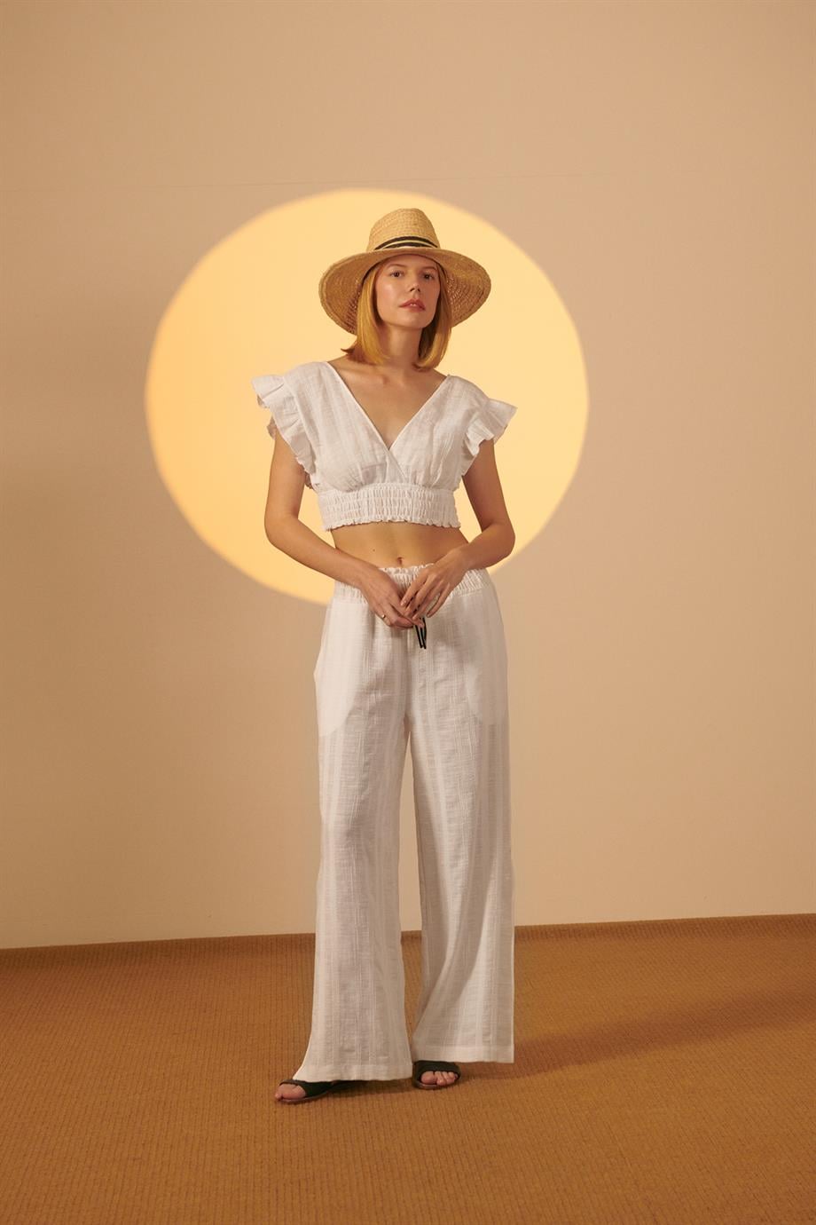 BRIGITTE TEE TOP WHITE