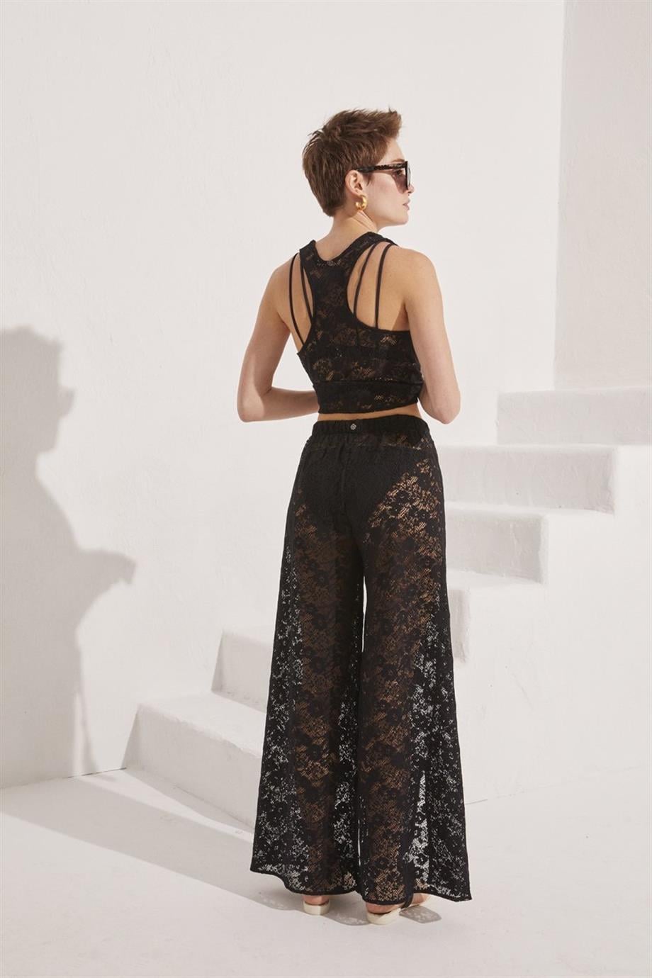 DREAM LACE ÜST SİYAH