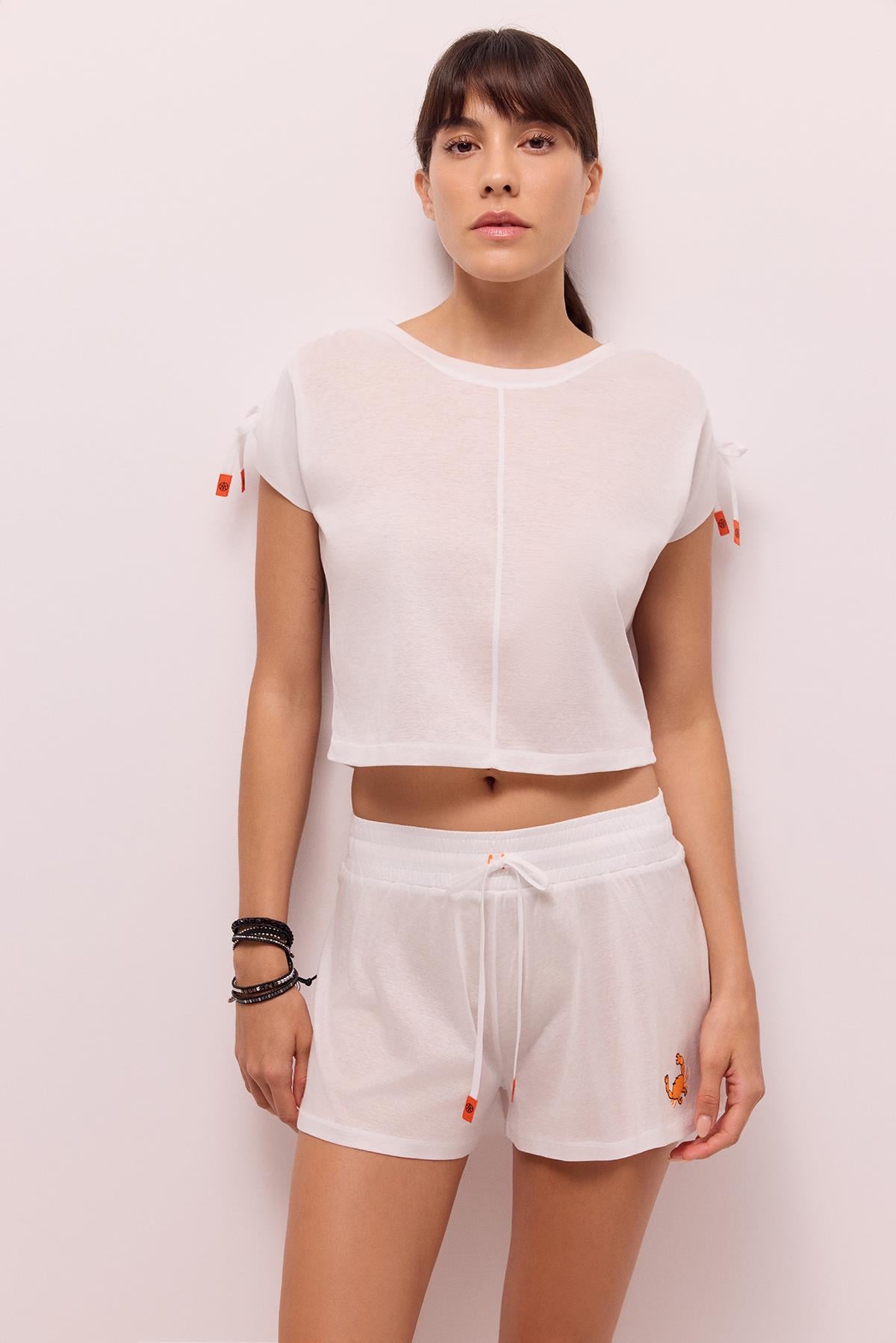 Druzy Crop Top