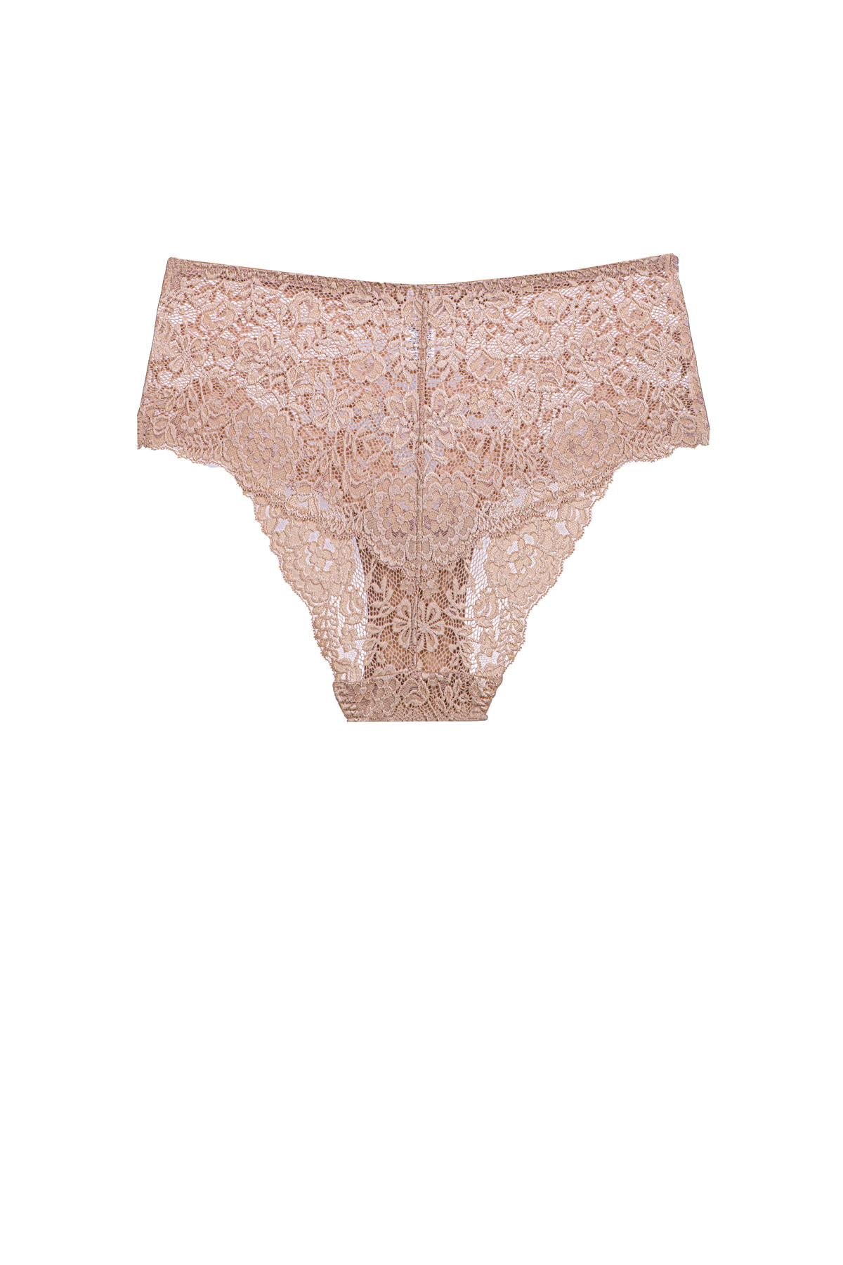 Gıiselle High Waist Briefs Beige