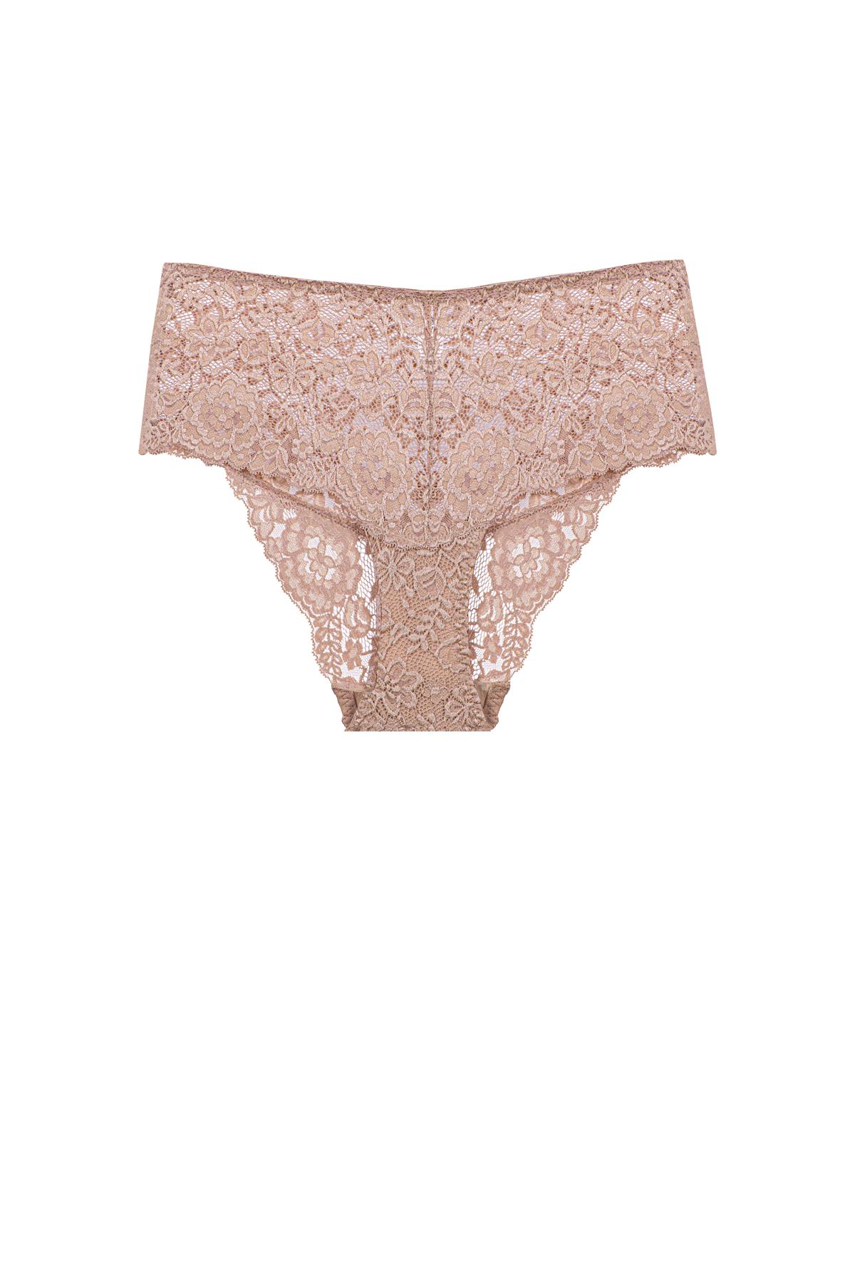 Gıiselle High Waist Briefs Beige