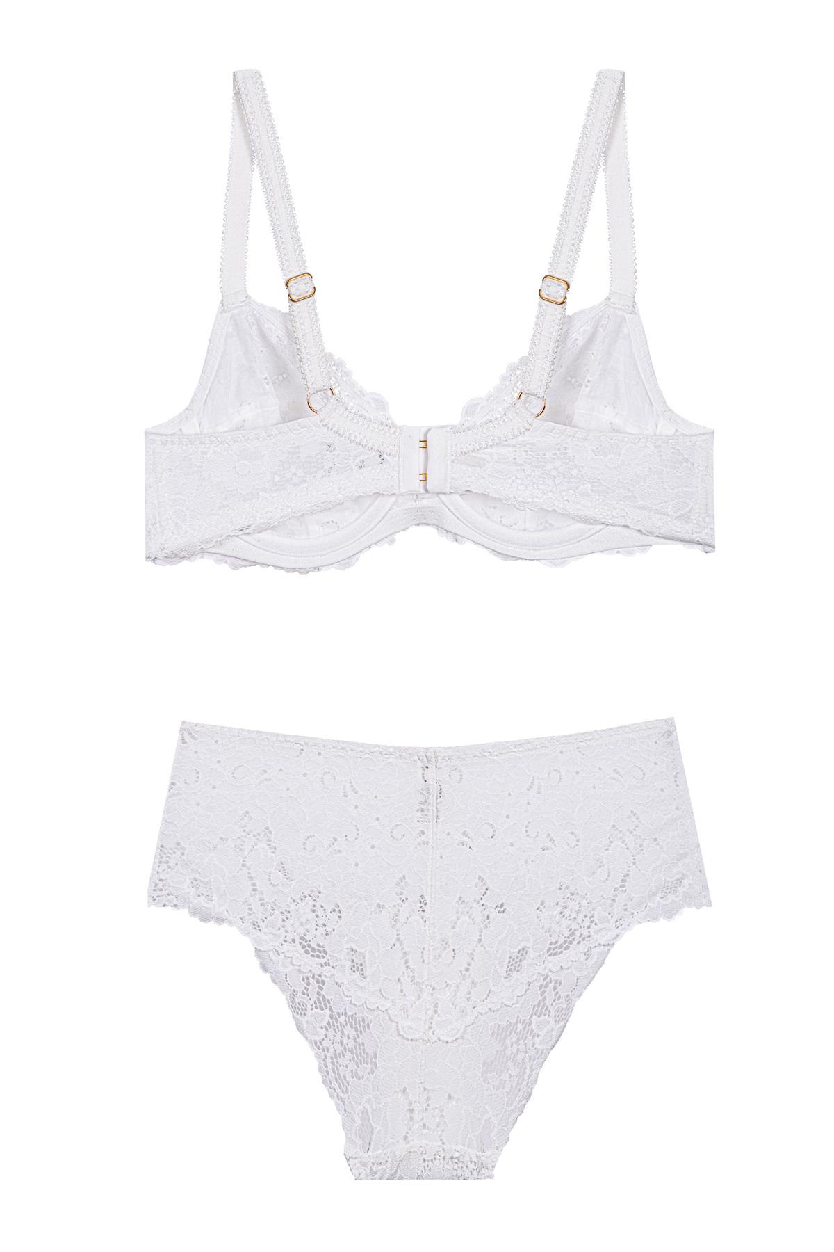 Gıiselle High Waist Briefs White