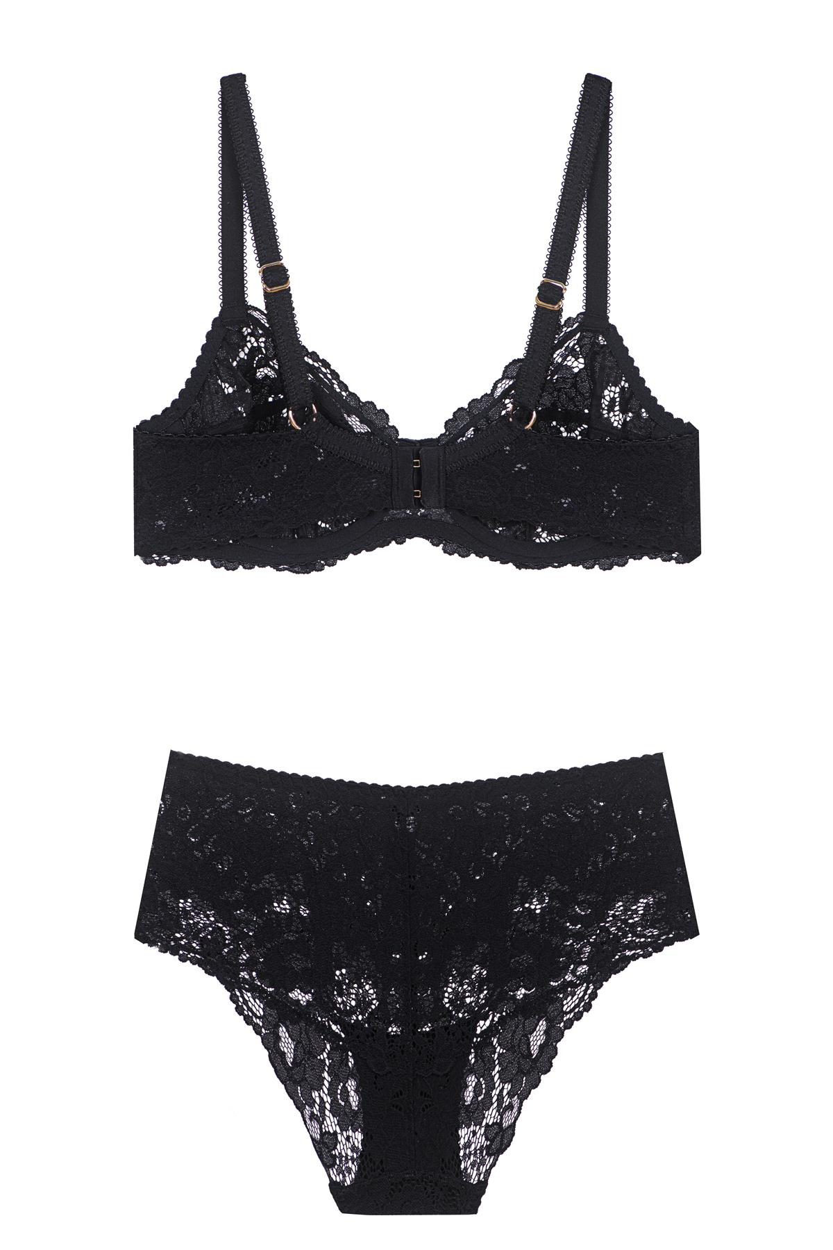Gıiselle Wire Bra Black