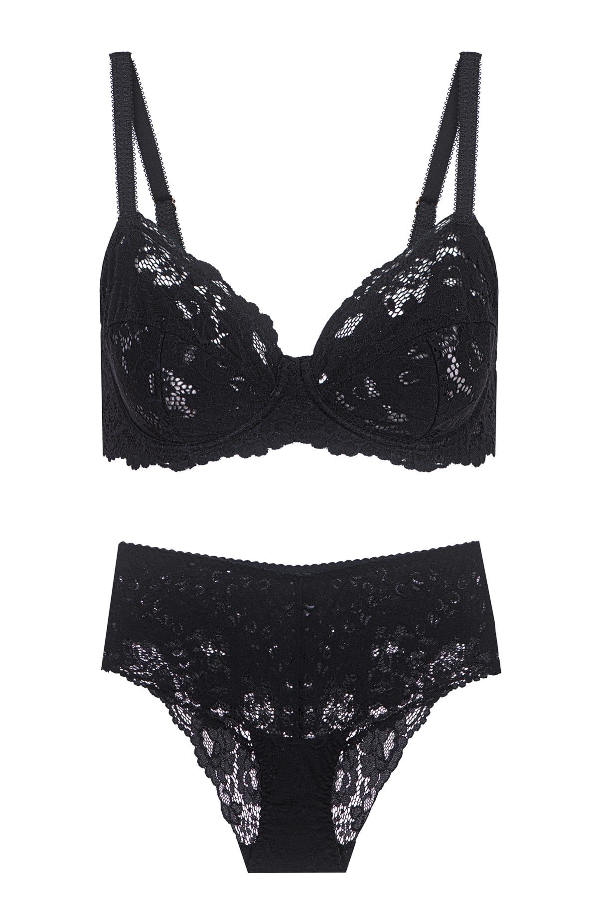 Gıiselle Wire Bra Black