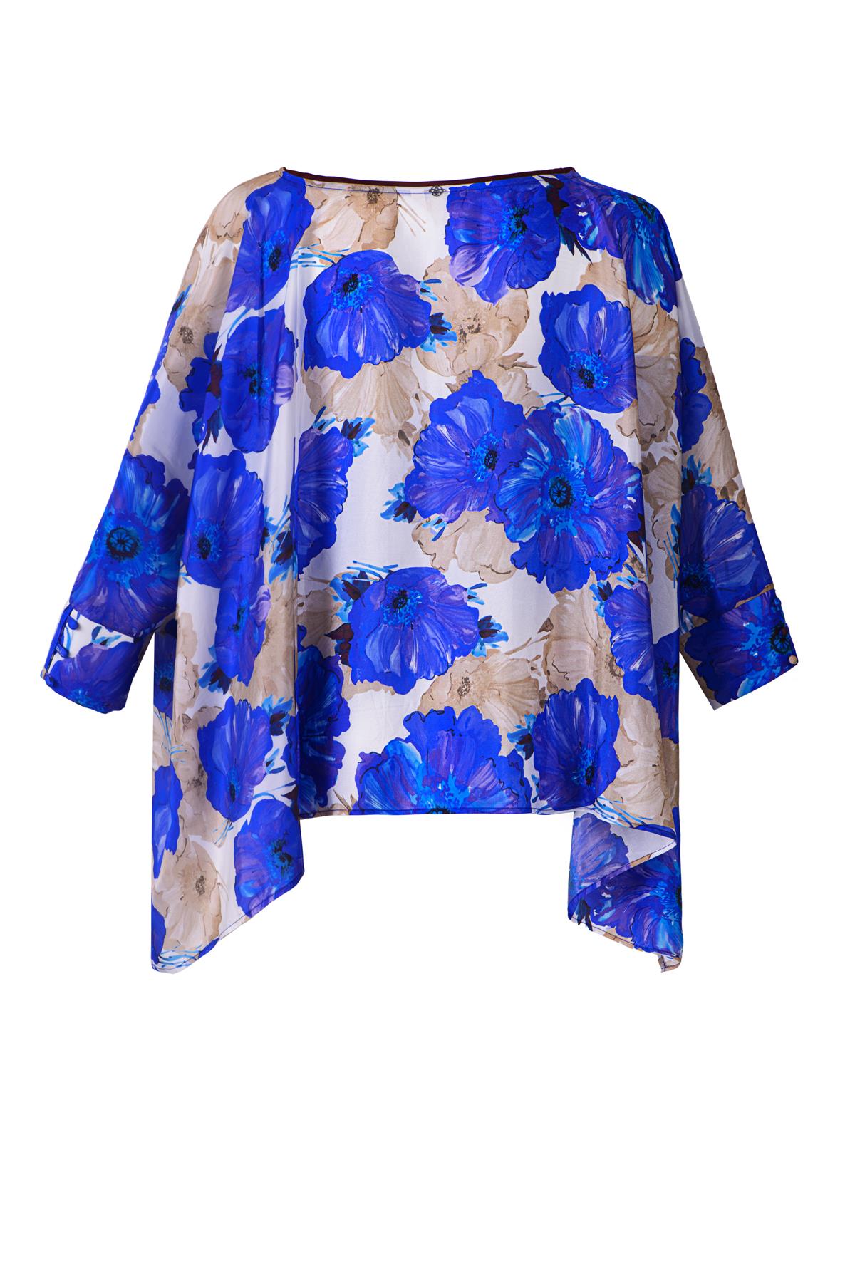 Hawaii Long Sleeve Silk Top