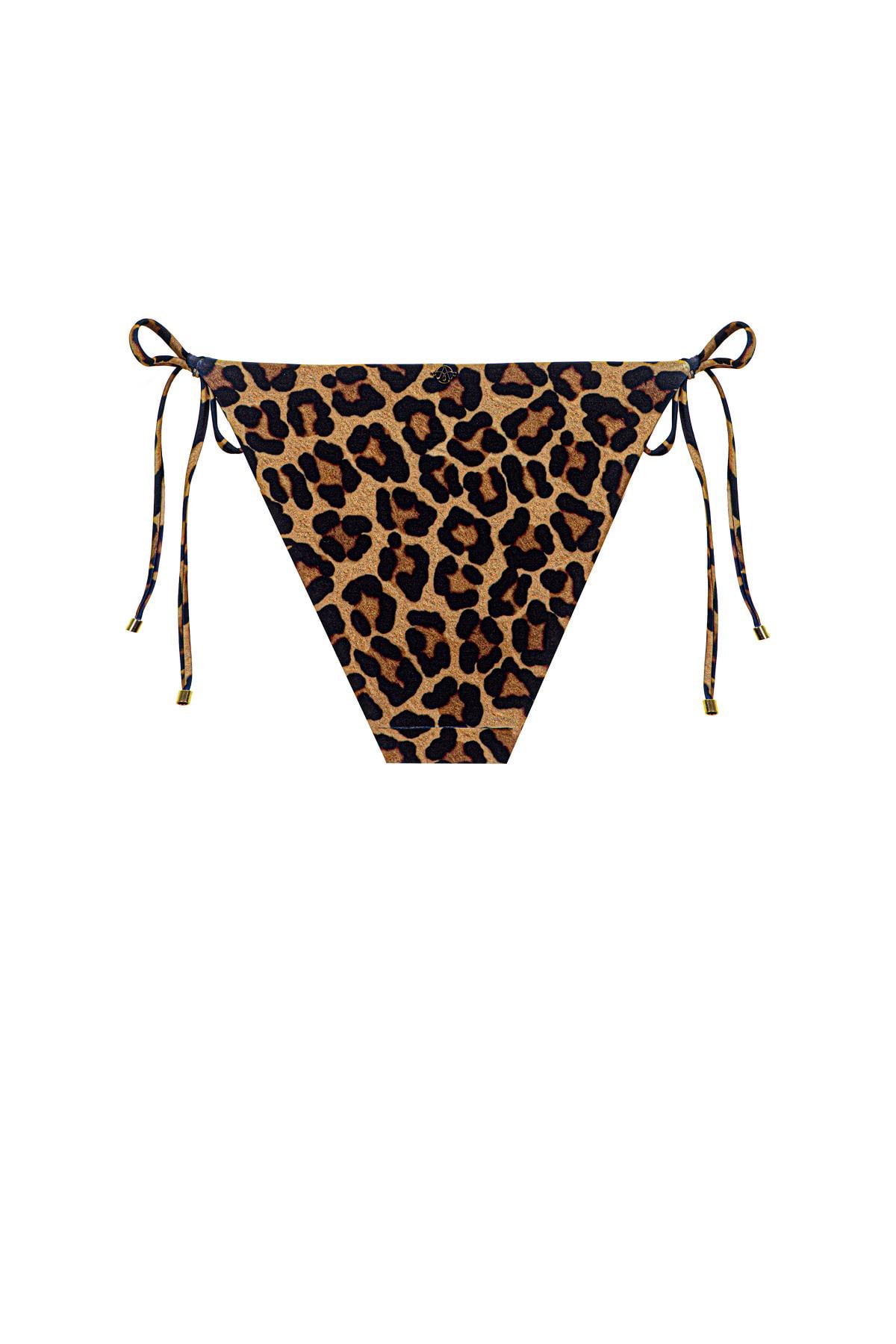 Leopard Jasper Bikini Bottom