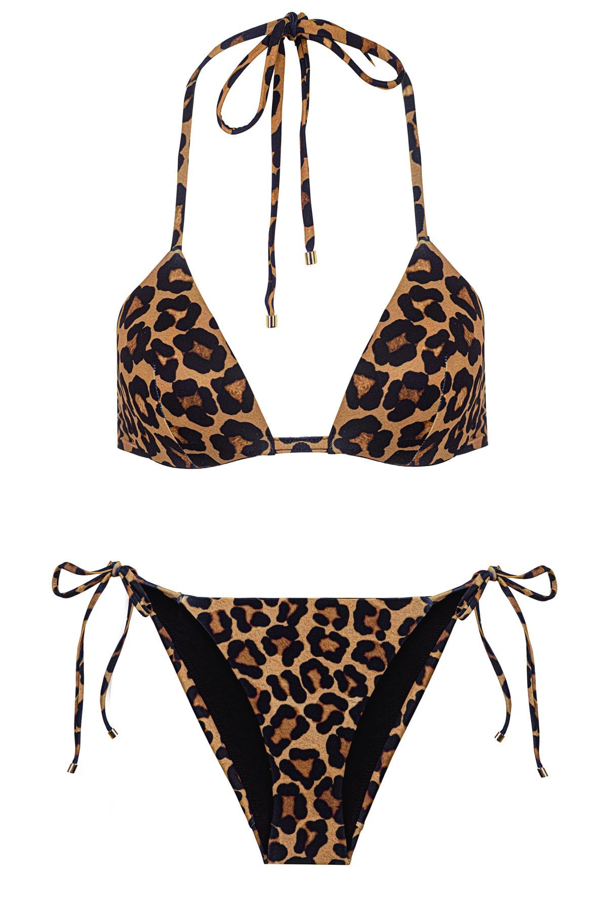 Leopard Jasper Deep V Top