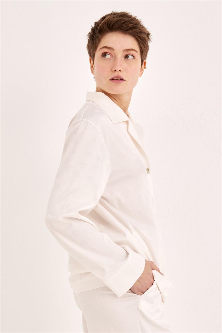 MARBELLA GÖMLEK EKRU