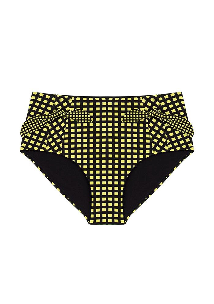 Mod Wave High Waist Bottom