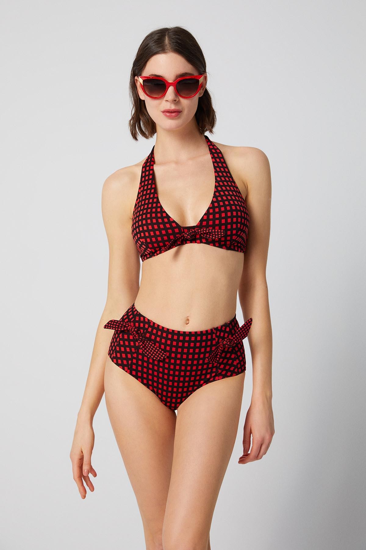 Mod Wave High Waist Bottom