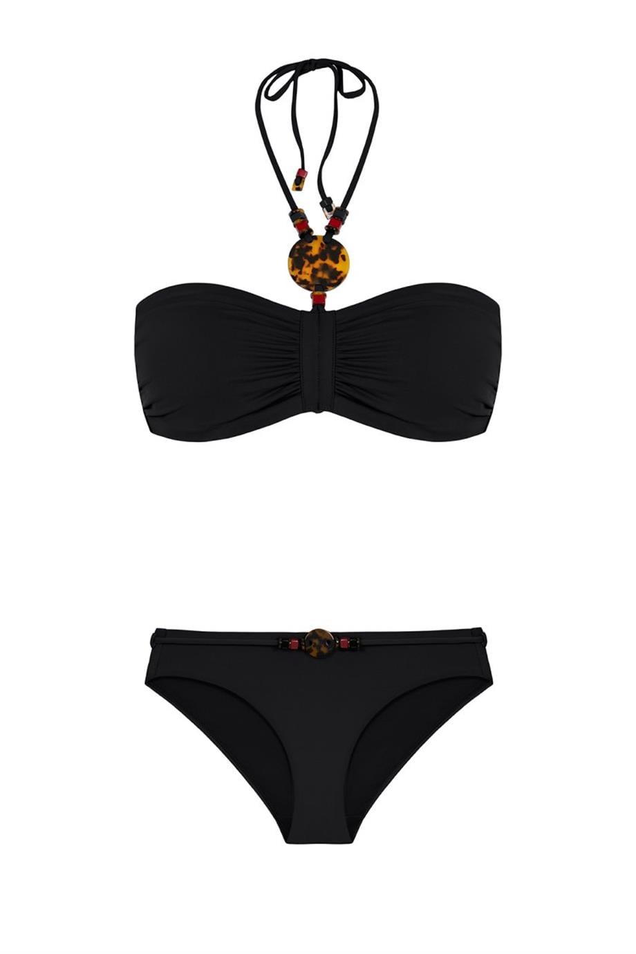 NEW CLASSIC STRAPLEZ BİKİNİ ÜSTÜ BLACK