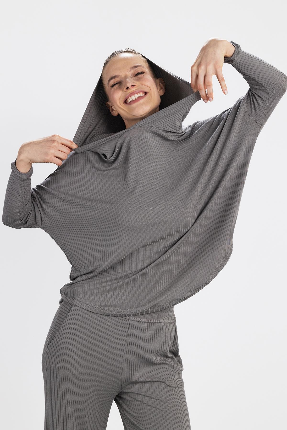 ULTRA COMFORT HOODIE GRİ